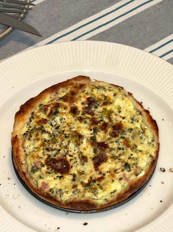시금치파이 메뉴 사진(네이버)