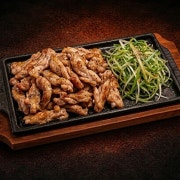 닭목살 볏짚구이(1인) 메뉴 사진(네이버)