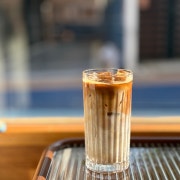 카페 라떼 메뉴 사진(네이버)