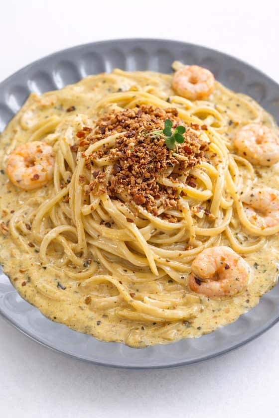 바질크림파스타 메뉴 사진(네이버)