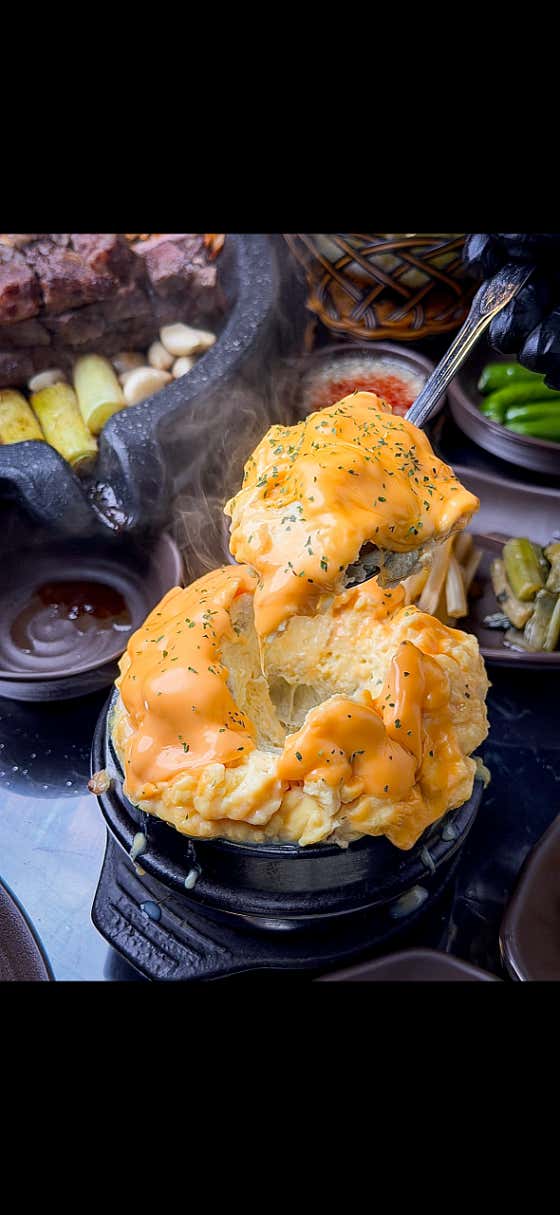 🧀 치즈폭탄 계란찜 메뉴 사진(네이버)