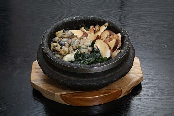 굴밥정식 메뉴 사진(네이버)