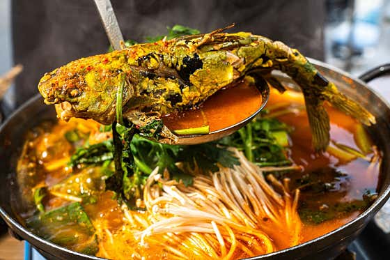 얼큰한 빠가사리 매운탕 메뉴 사진(네이버)