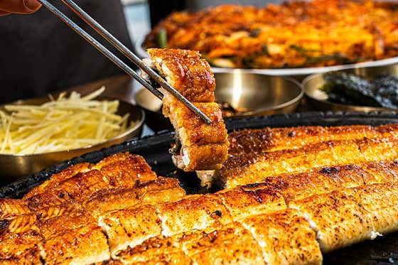 프리미엄 국내산 장어구이(소금/양념) 메뉴 사진(네이버)