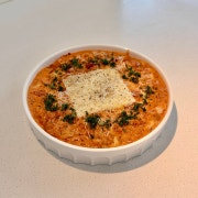 스파이시 치즈 김치 리조또(노른자X) 메뉴 사진(네이버)