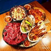 야키니쿠 정식1인 메뉴 사진(네이버)