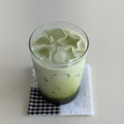 말차라떼 메뉴 사진(네이버)