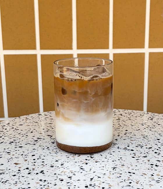 콰작라떼(Ice only) 메뉴 사진(네이버)