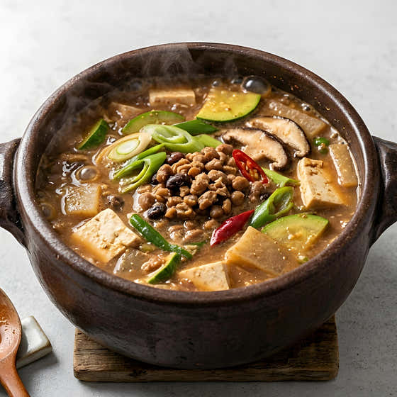 시골청국장찌개 메뉴 사진(네이버)