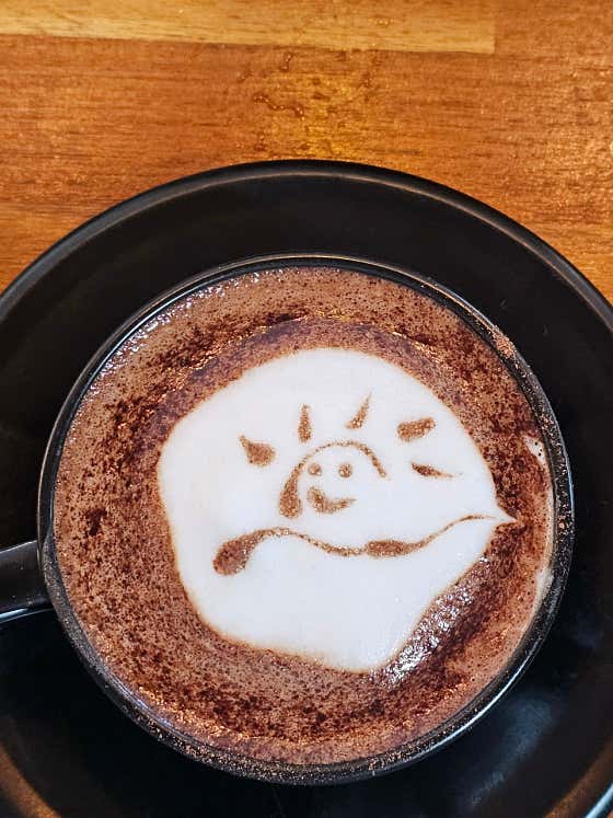 초콜릿밀크(Chocolate milk 메뉴 사진(네이버)