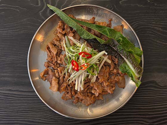 간장석쇠불고기 메뉴 사진(네이버)