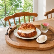 수제 카이막 허니 화덕샌드위치 메뉴 사진(네이버)