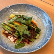 라조유오이무침 메뉴 사진(네이버)
