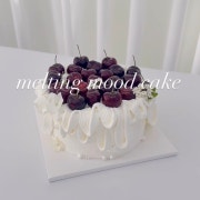 체리드레스케이크🍒 메뉴 사진(네이버)