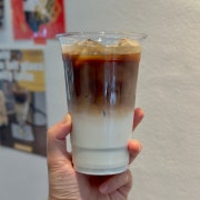바닐라 라떼 메뉴 사진(네이버)