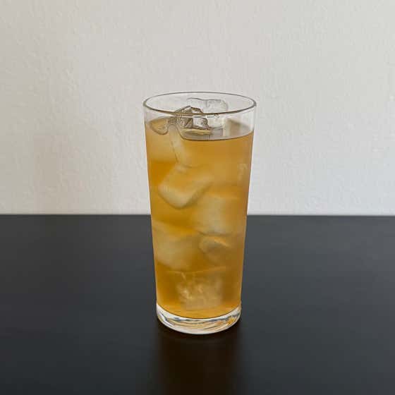 애플 캐모마일 주스 only ice 메뉴 사진(네이버)
