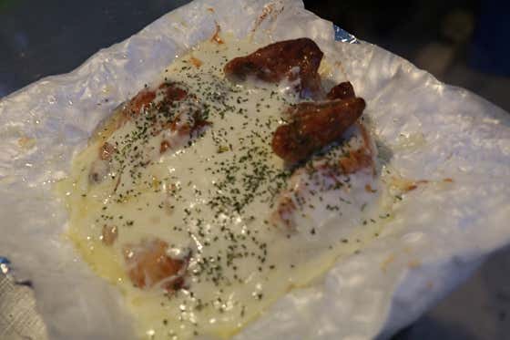 치즈 누룽지 한방 통닭 메뉴 사진(네이버)