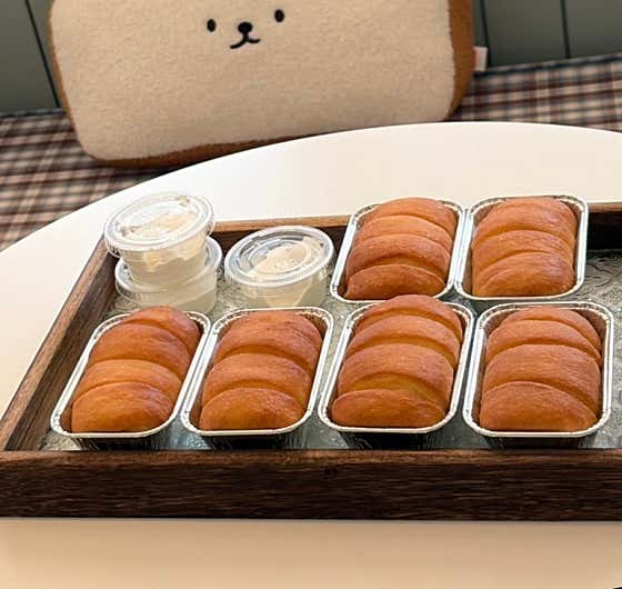 슈가버터 브레드 메뉴 사진(네이버)