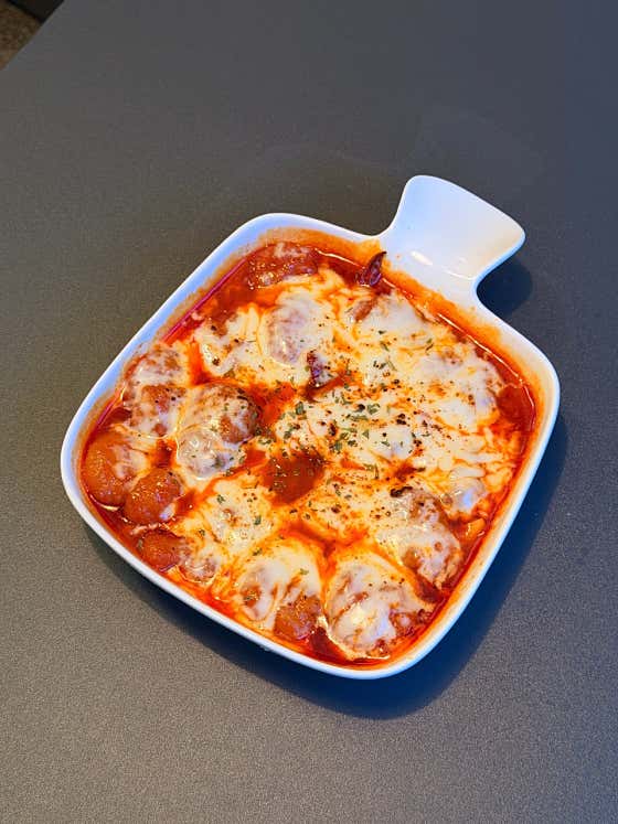 칠리치즈불새우 메뉴 사진(네이버)