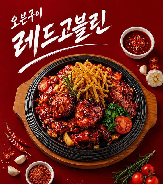 오븐구이 레드 고블린 메뉴 사진(네이버)