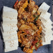 삼겹살 두부김치 메뉴 사진(네이버)