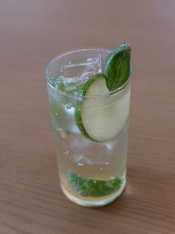 바질민트 스파클링 메뉴 사진(네이버)
