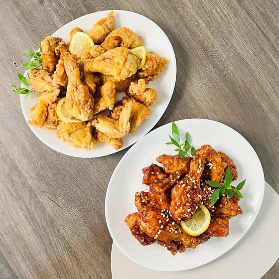 명품 양념치킨 메뉴 사진(네이버)