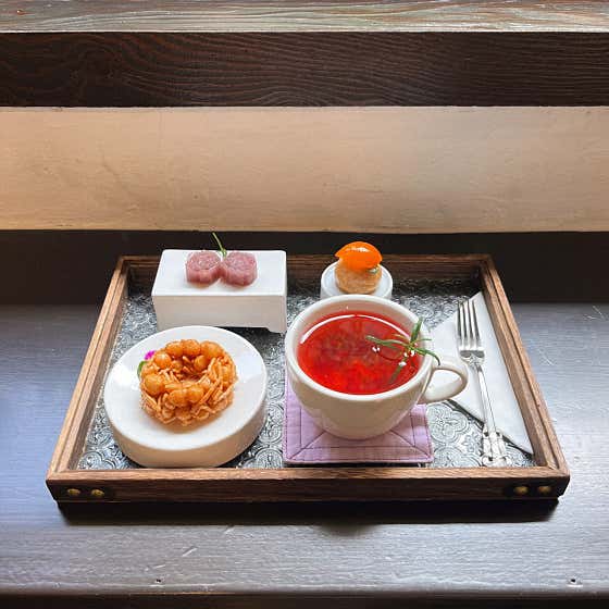 늘새솔 수제청차 한상 메뉴 사진(네이버)