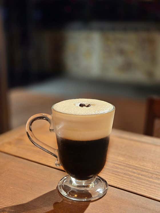 아이리쉬 에스프레소 크림 메뉴 사진(네이버)