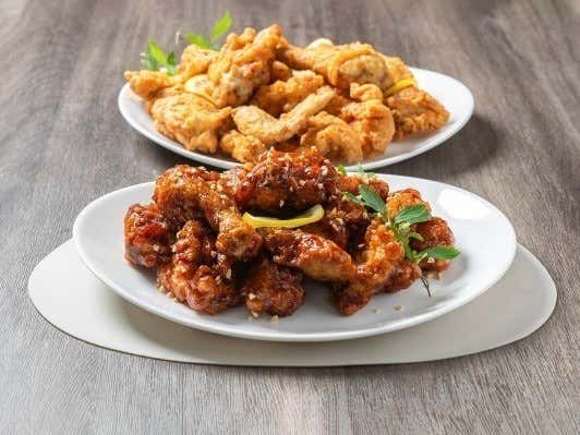 명품순살 사랑치킨 메뉴 사진(네이버)