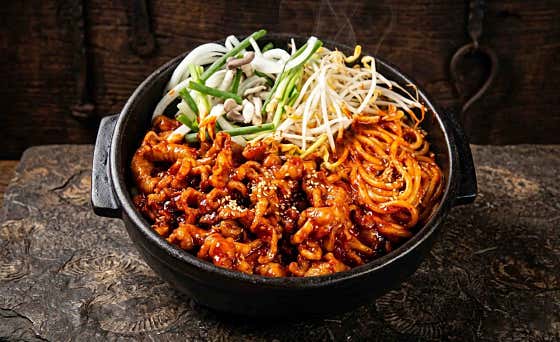 불맛 국물닭발 메뉴 사진(네이버)