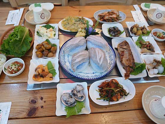 광어회 우럭회 메뉴 사진(네이버)