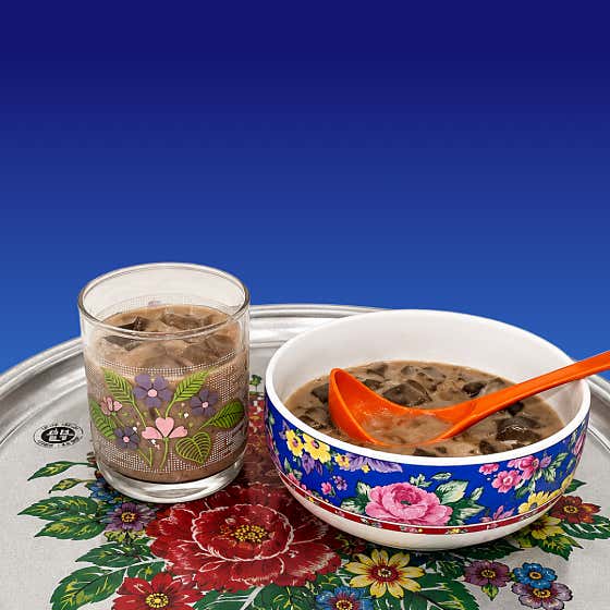 사발 미숫가루 메뉴 사진(네이버)