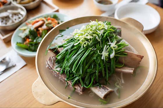 소갈비수육 3인분 메뉴 사진(네이버)