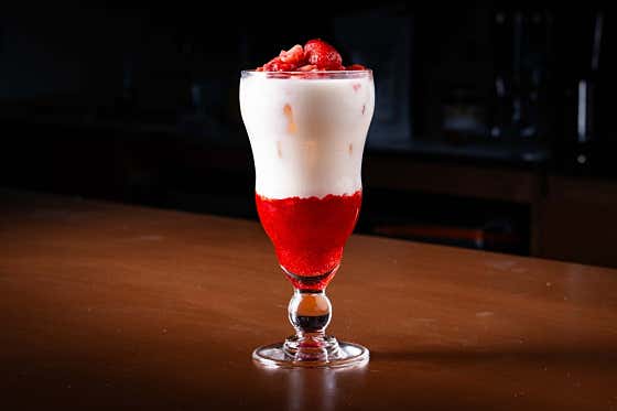 Strawberry sunset 메뉴 사진(네이버)