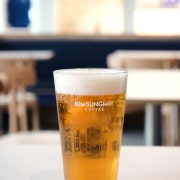 그라운드블루 생맥주 메뉴 사진(네이버)
