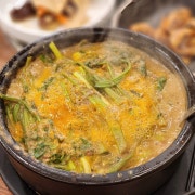 1인 뚝배기 오리탕 메뉴 사진(네이버)