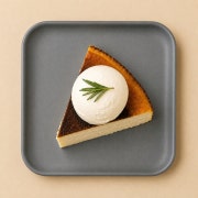 바스크 치즈케이크 메뉴 사진(네이버)