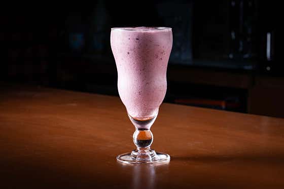 Purp Smoothie (블루베리) 메뉴 사진(네이버)