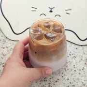 우베라떼 메뉴 사진(네이버)