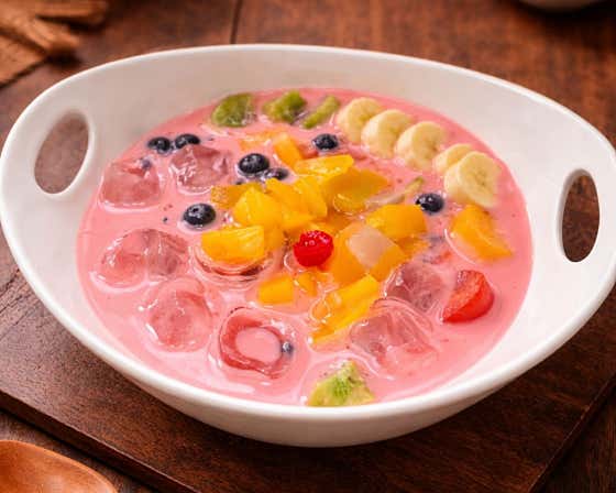 계절과일 화채 메뉴 사진(네이버)