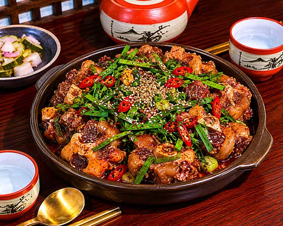 "하루 10그릇 한정" 정성 소꼬리찜 메뉴 사진(네이버)