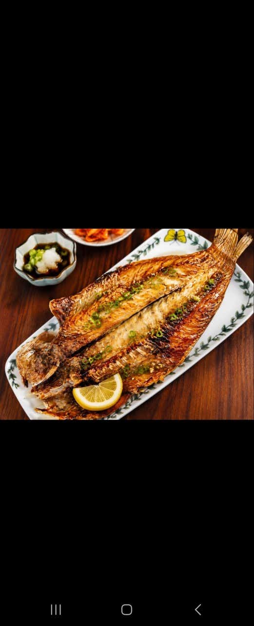 옥돔구이 메뉴 사진(네이버)