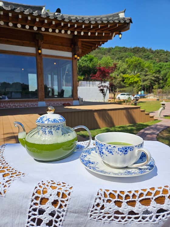 녹차 메뉴 사진(네이버)