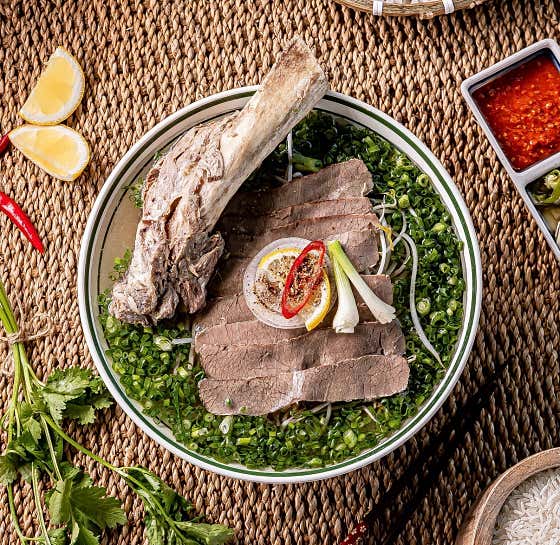 갈비 쌀국수(일일20그릇) 메뉴 사진(네이버)