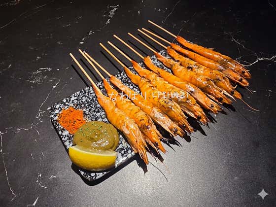 가니미소 야키에비 10p 메뉴 사진(네이버)