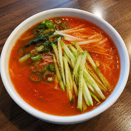김치말이국수(물/비빔) 메뉴 사진(네이버)