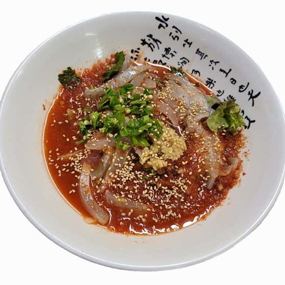 물회 메뉴 사진(네이버)