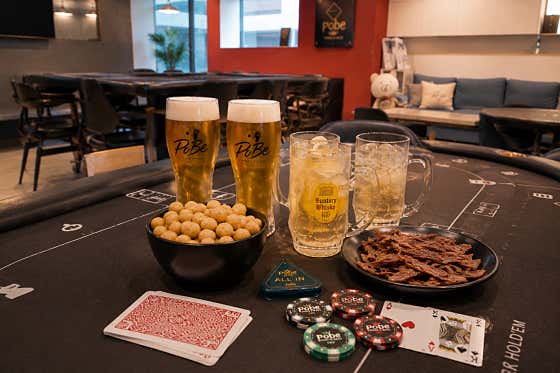포비포커앤비어 홀덤펍 사진