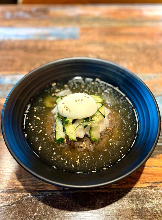 오광물냉면(살얼음) 메뉴 사진(네이버)